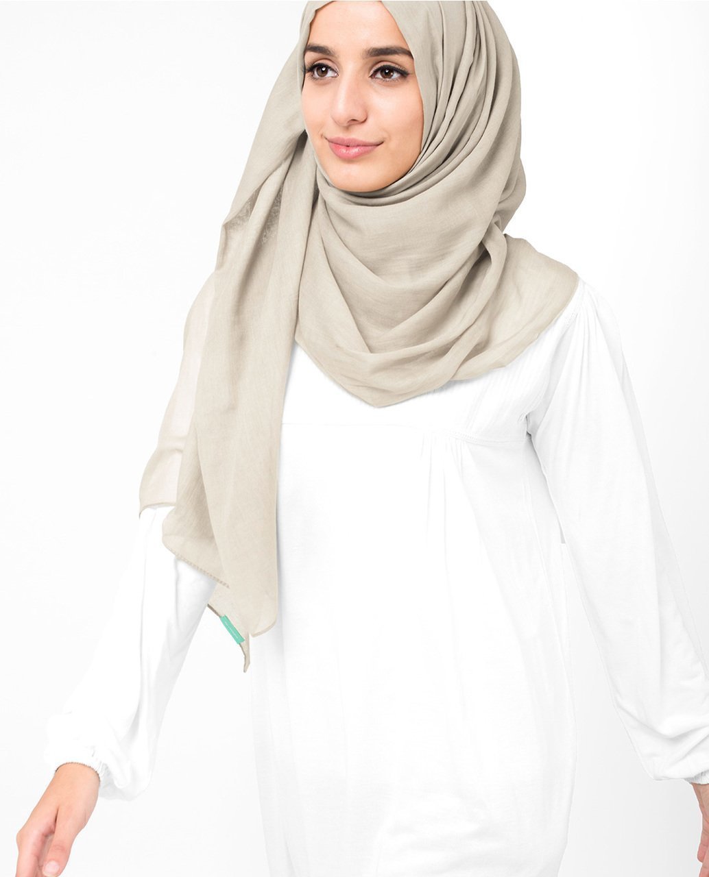 Turtledove Cotton Voile Hijab