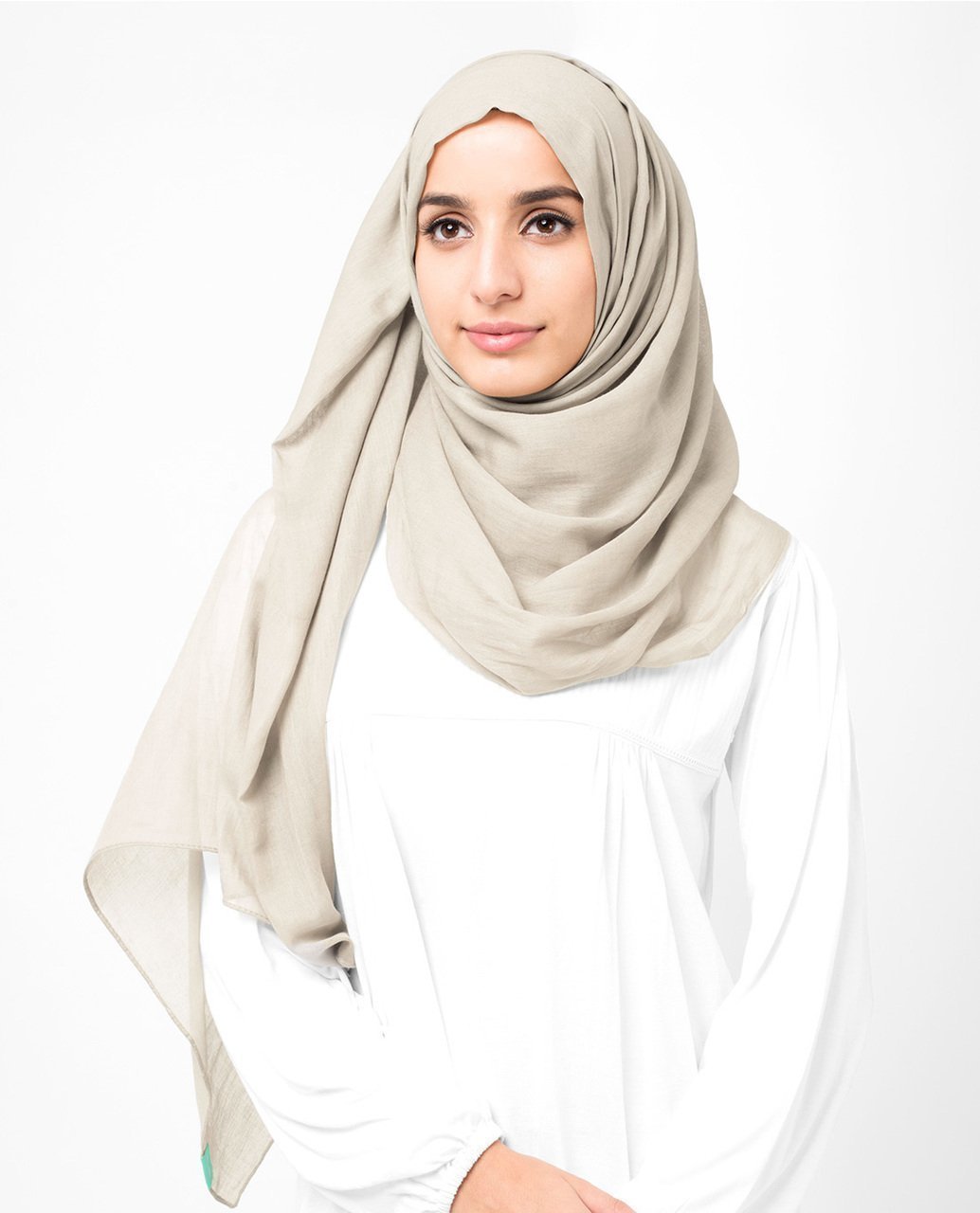 Turtledove Cotton Voile Hijab