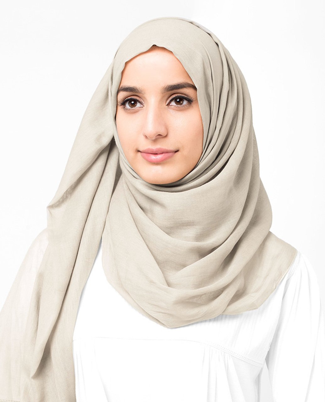 Turtledove Cotton Voile Hijab