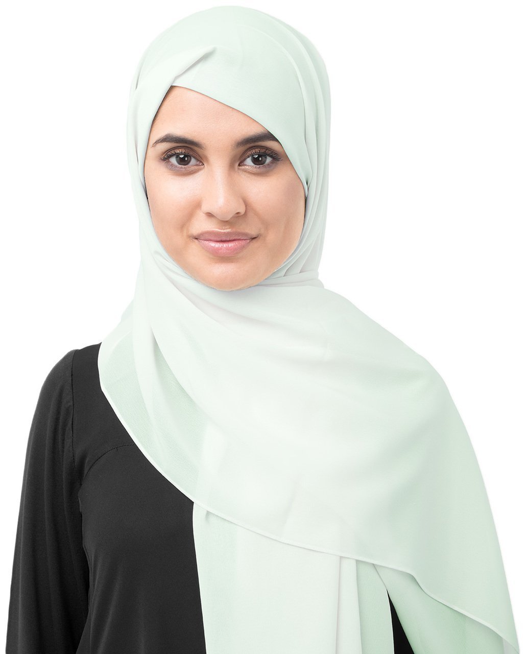 Fairest Jade Green Georgette Hijab
