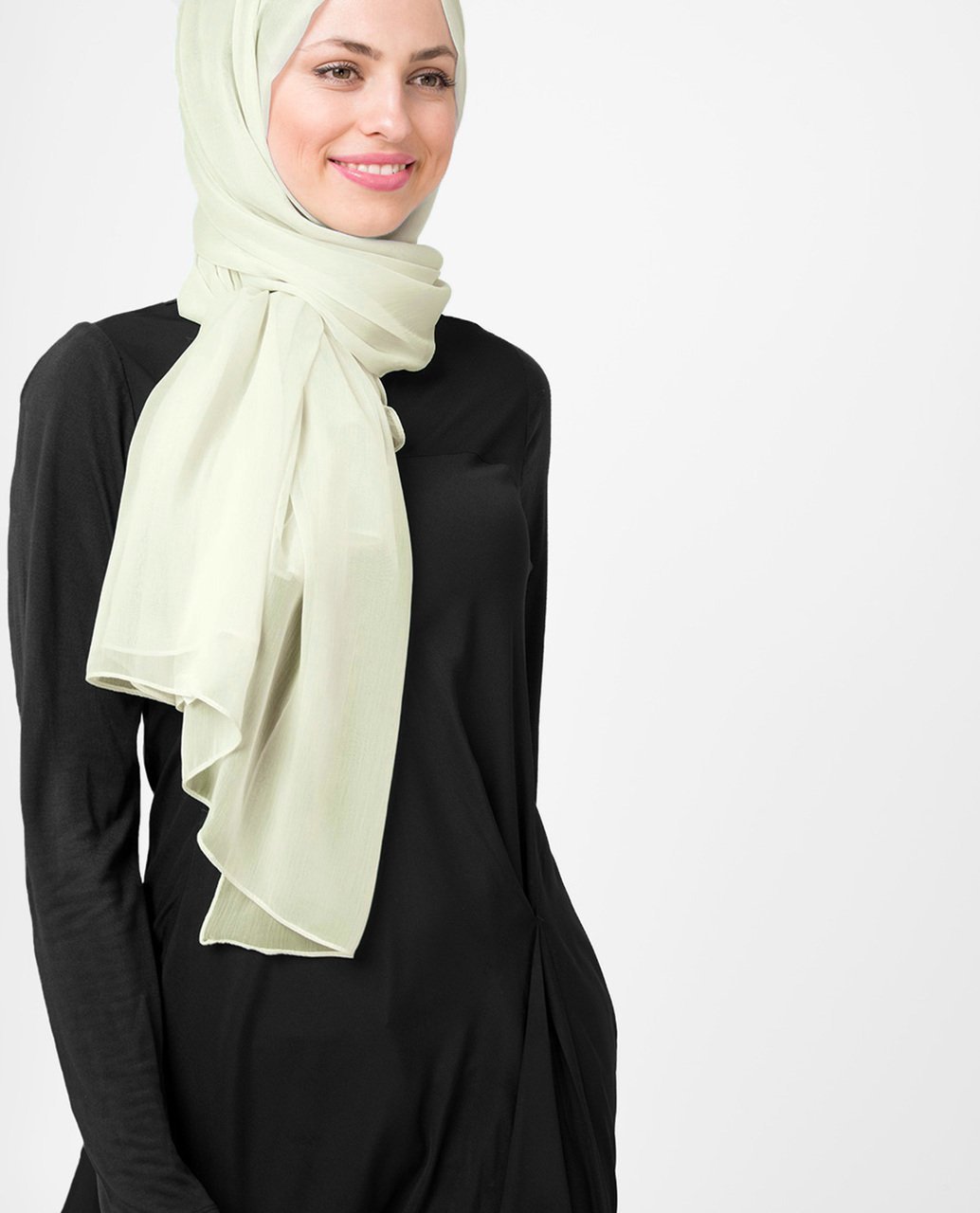 Fairest Jade Chiffon Hijab