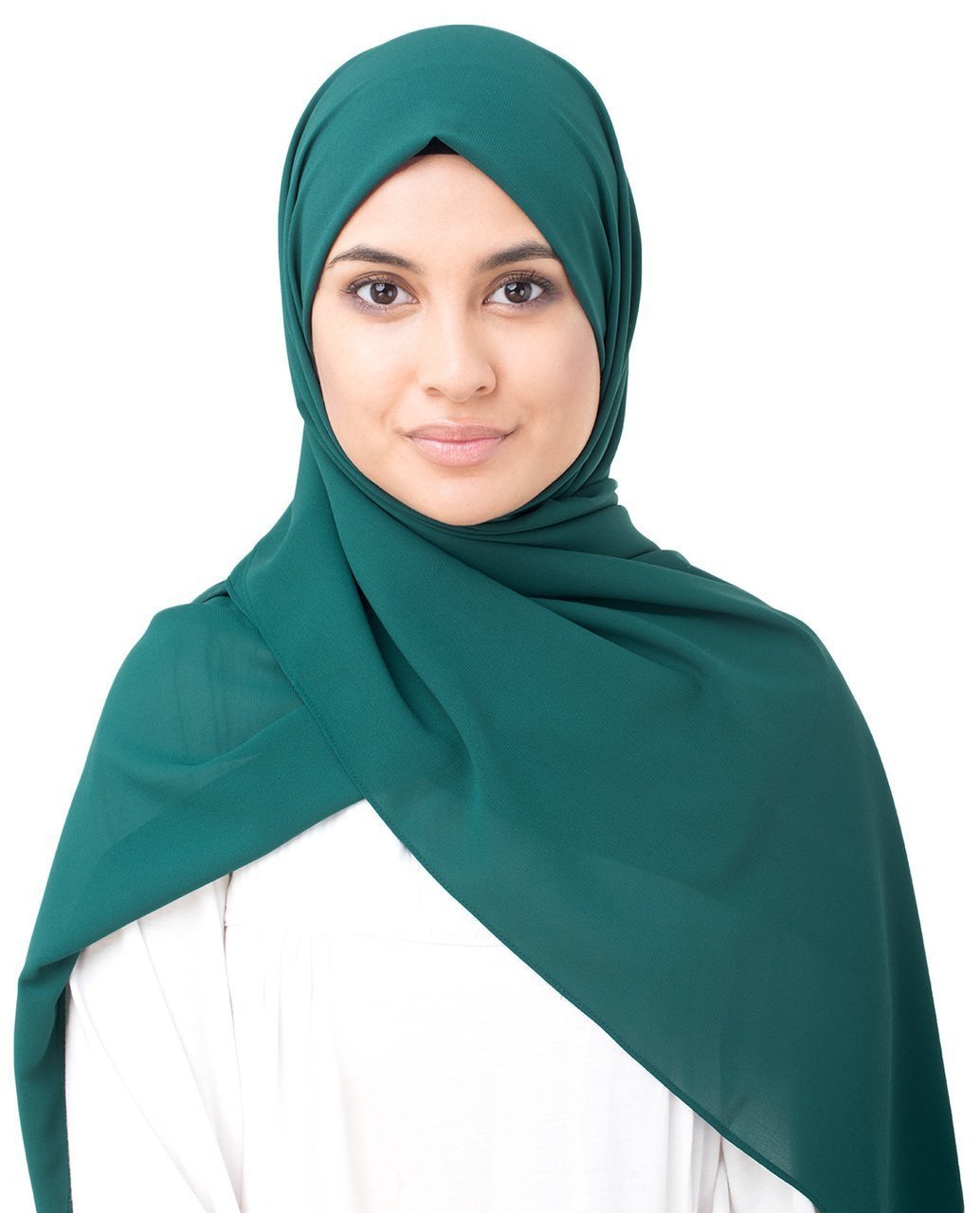 June Bug Green Georgette Hijab