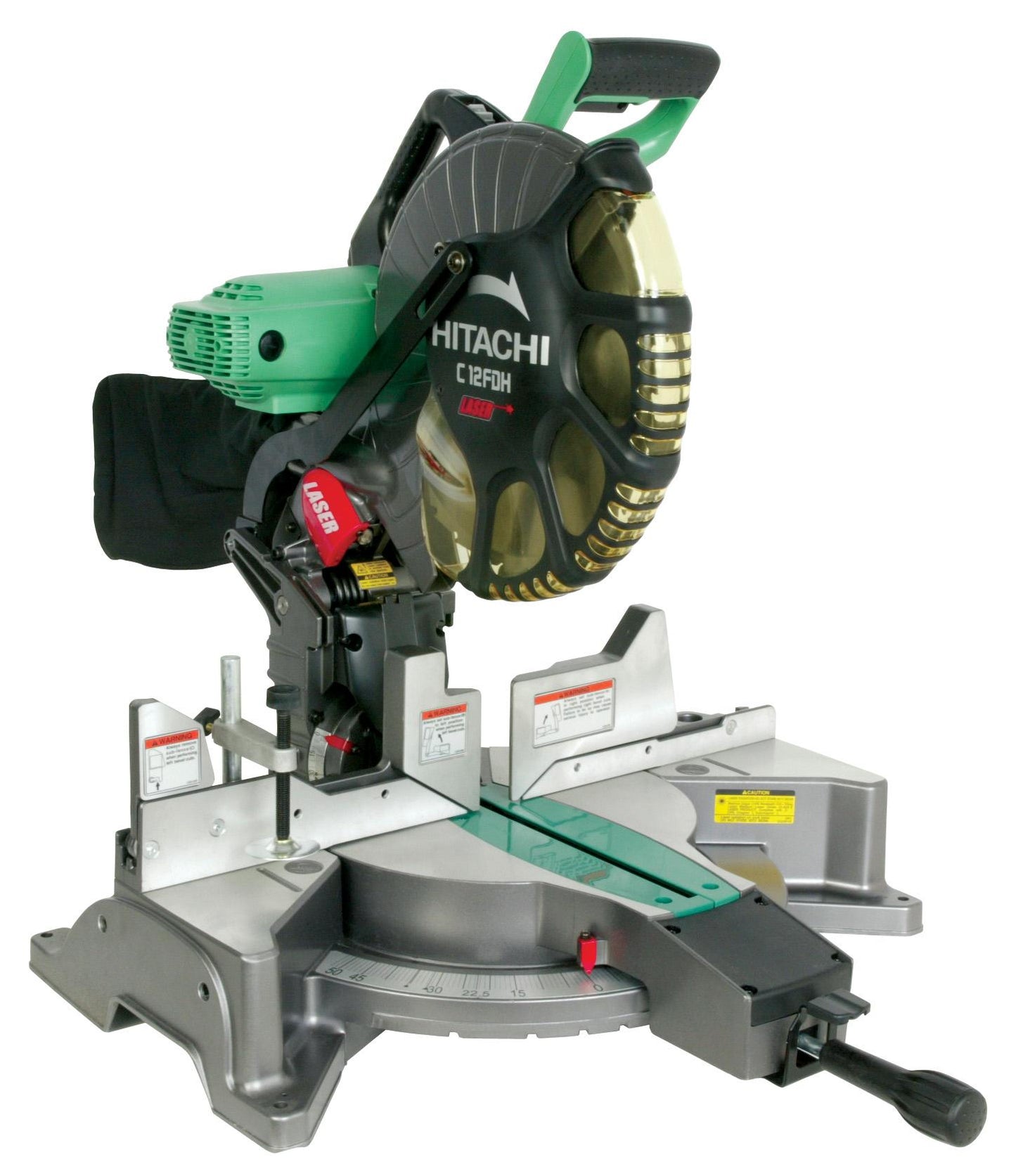 Hitachi C12Fdh 12-Inch Dual Compound Miter Saw With Laser Marker