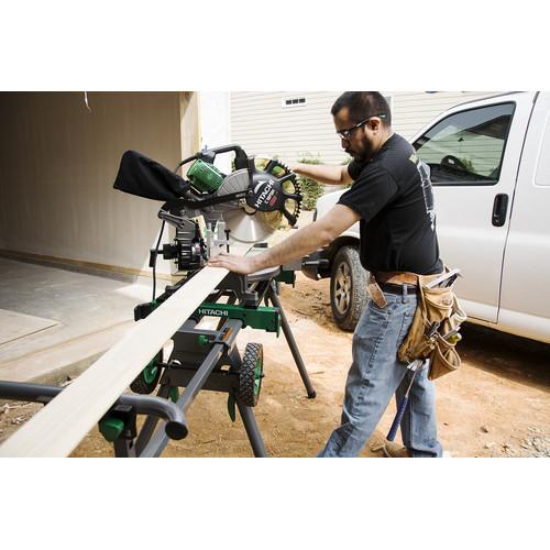 Hitachi C12Fdh 12-Inch Dual Compound Miter Saw With Laser Marker