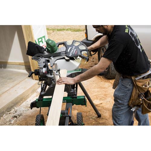 Hitachi C12Fdh 12-Inch Dual Compound Miter Saw With Laser Marker