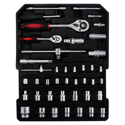 "Happyline" 799pcs Aluminum Trolley Case Tool Set Silver