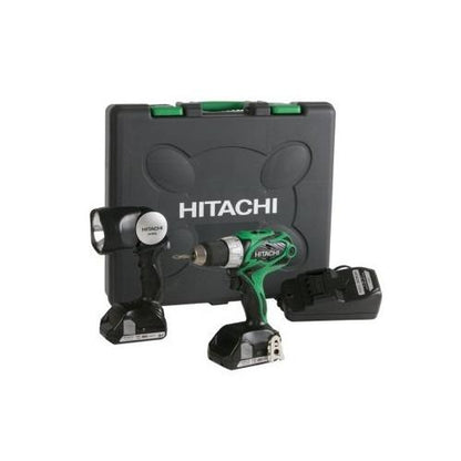 Hitachi DS18DSAL 18-Volt Lithium-Ion 1/2 in. Compact Cordless Driver Drill