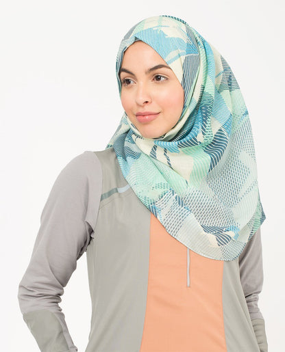 Ballard Blue Viscose Hijab