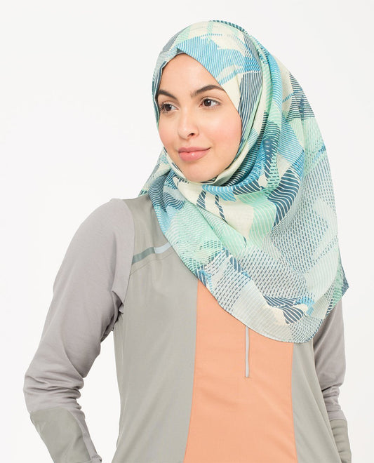 Ballard Blue Viscose Hijab