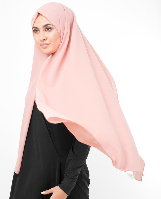 Bridal Rose Georgette Hijab