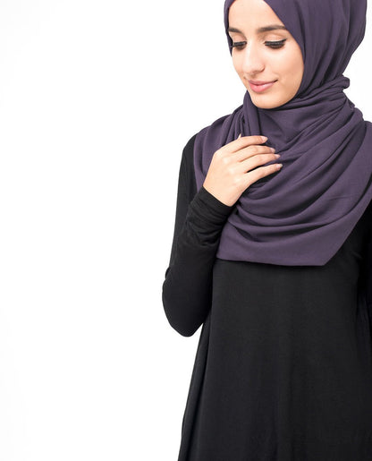 Loganberry Cotton Voile Hijab