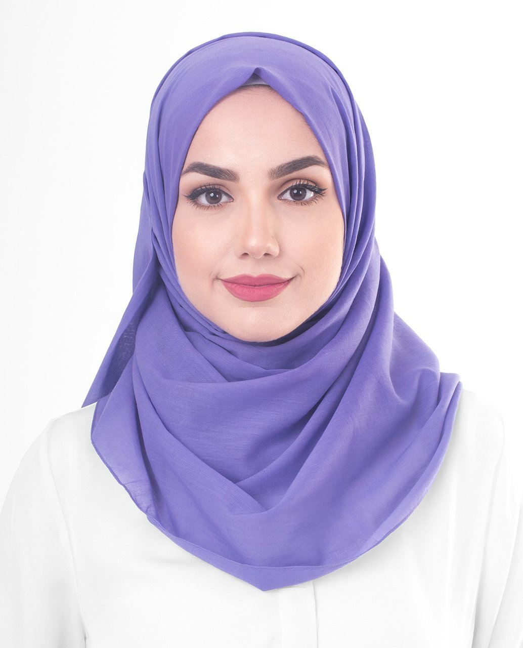 Purple Opulence Cotton Voile Hijab