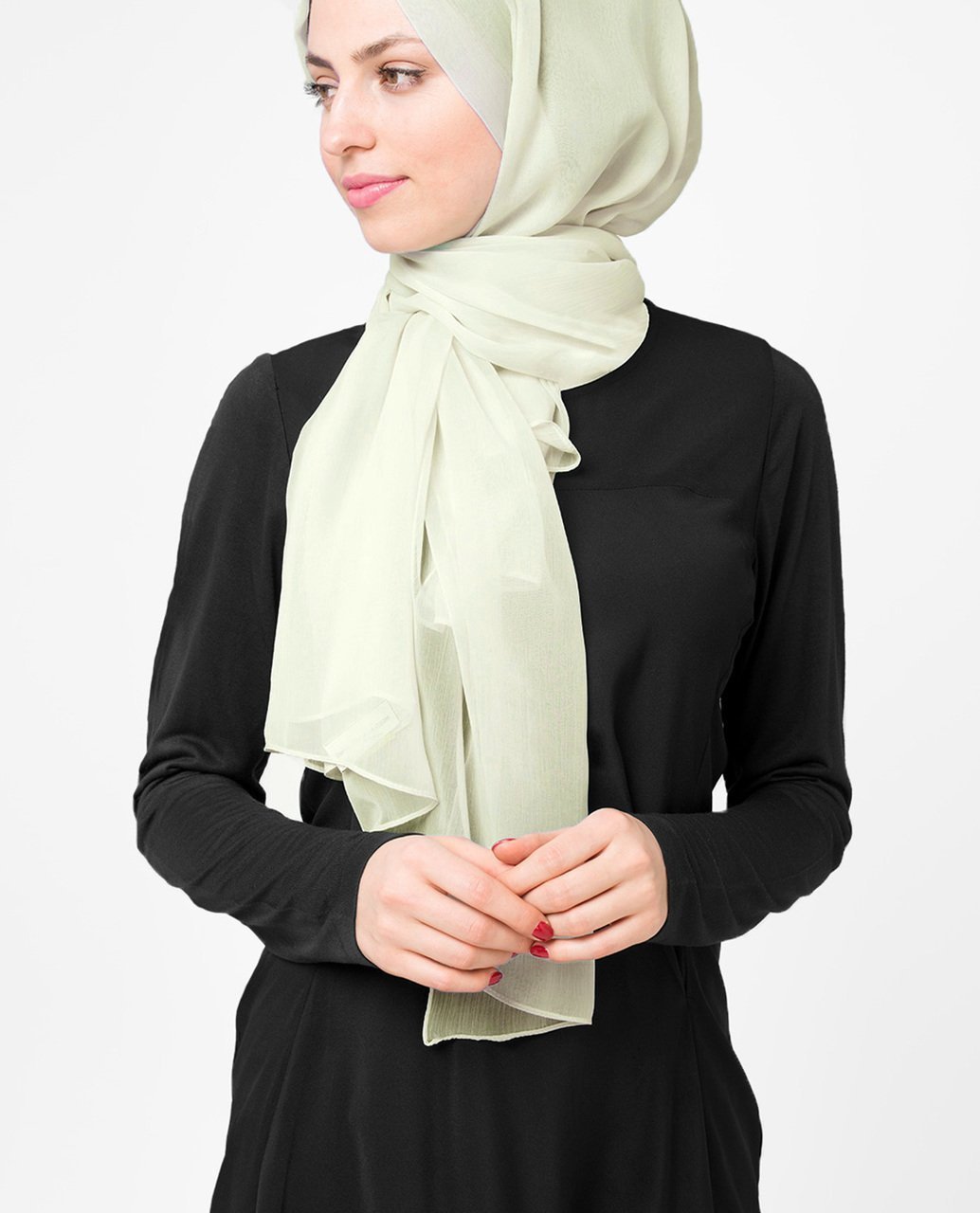 Fairest Jade Chiffon Hijab