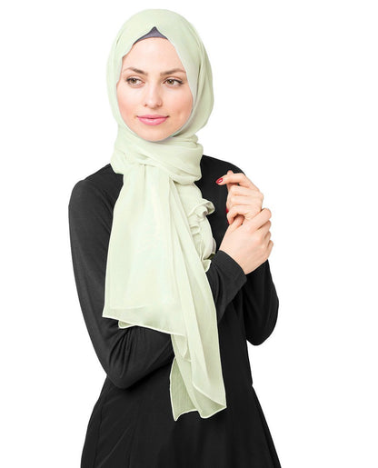 Fairest Jade Chiffon Hijab