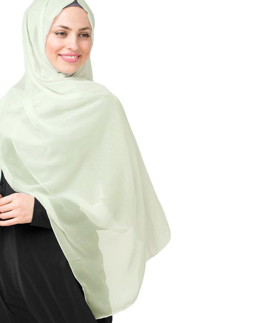 Fairest Jade Chiffon Hijab