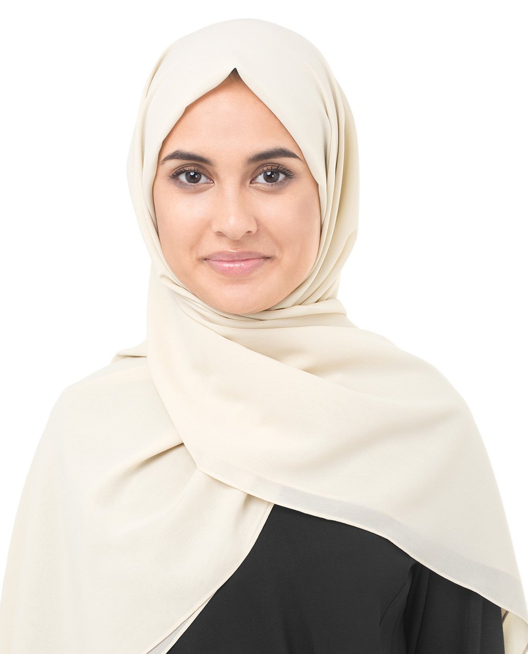 Fog Beige Georgette Hijab