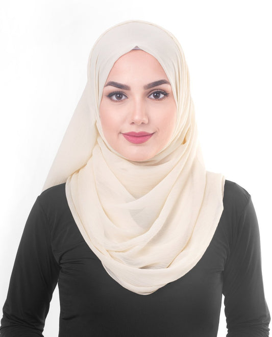 Macadamia Chiffon Hijab