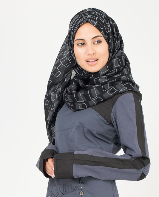 Phantom and Ash Viscose Hijab