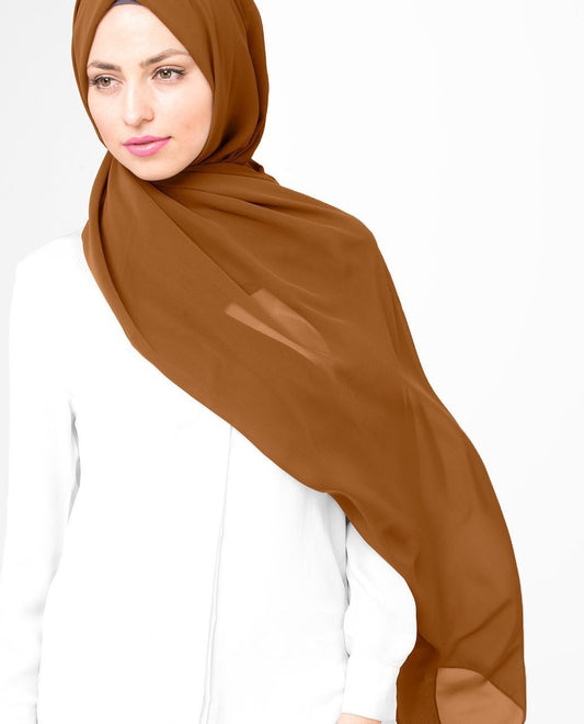 Pumpkin Spice Georgette Hijab