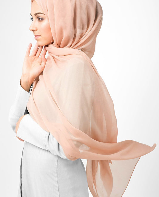 Scallop Shell Chiffon Hijab