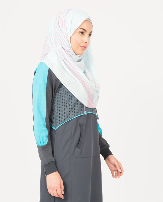 Starlight and Pink Viscose Hijab